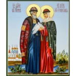 Икона Благоверных Петра и Февронии