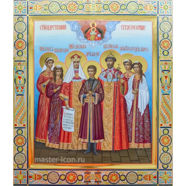 Икона святые Царственные Страстотерпцы