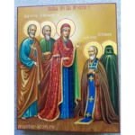 Икона Явление Богородицы Сергию Радонежскому