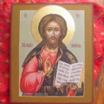 Писанная икона Господь Вседержитель