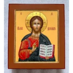 Готовая рукописная икона Господь Вседержитель